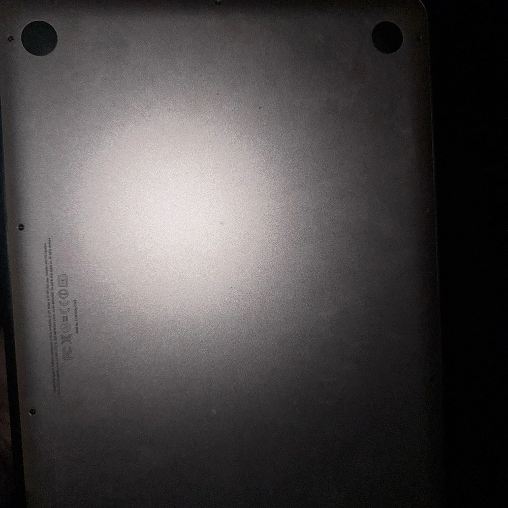 Apple MacBook - Silver and Black